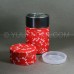 Red Dragonfly Washi Green Tea Canister