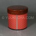 Red Komon Tea Canister